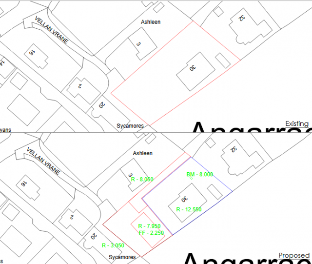 Existing and Proposed Site Plans